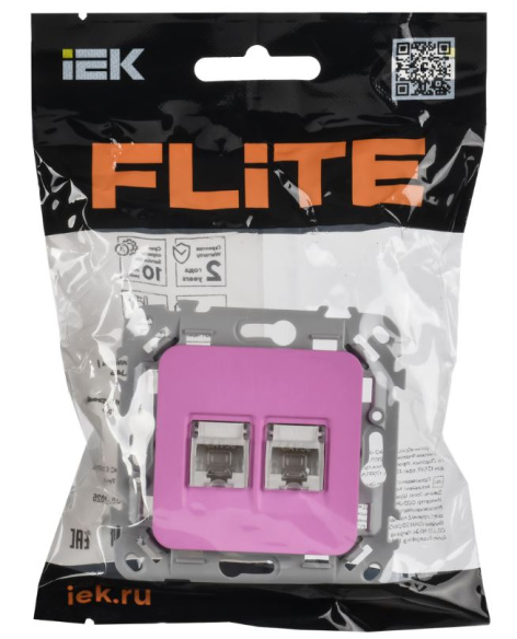 фото Розетка компьютерная  IEK FI-K22-1-K99 в Санкт-Петербургe