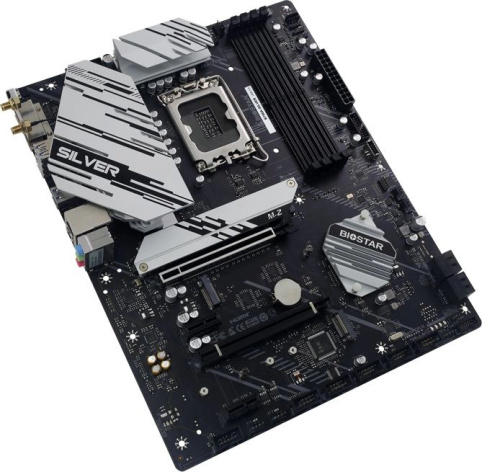 фото Материнская плата ATX Biostar B760A-SILVER