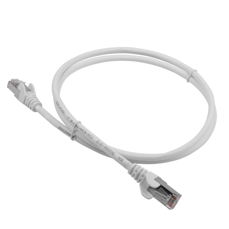 

Кабель патч-корд F/UTP 5e кат. 10м. Lanmaster LAN-PC45/S5E-10-GY LSZH, серый, LAN-PC45/S5E-10-GY