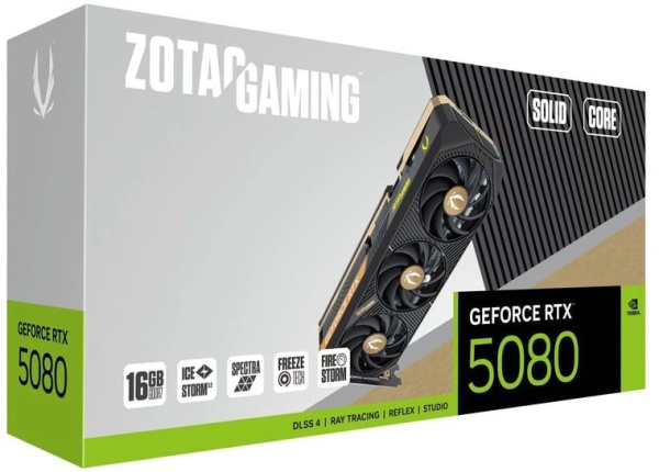 фото Видеокарта Zotac GeForce RTX 5080 SOLID CORE (ZT-B50800D2-10P) в Перми