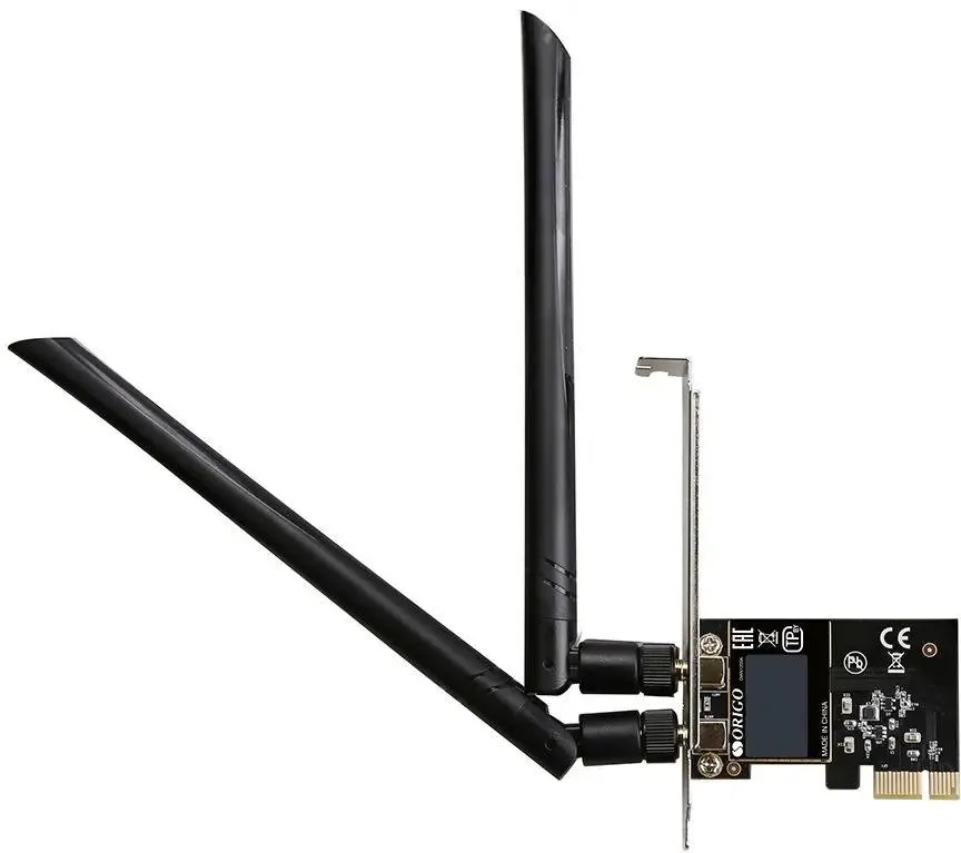 

Адаптер сетевой ORIGO OWN1200A/A1A Wi-Fi PCI Express (ант.внеш.съем) 2ант., OWN1200A/A1A