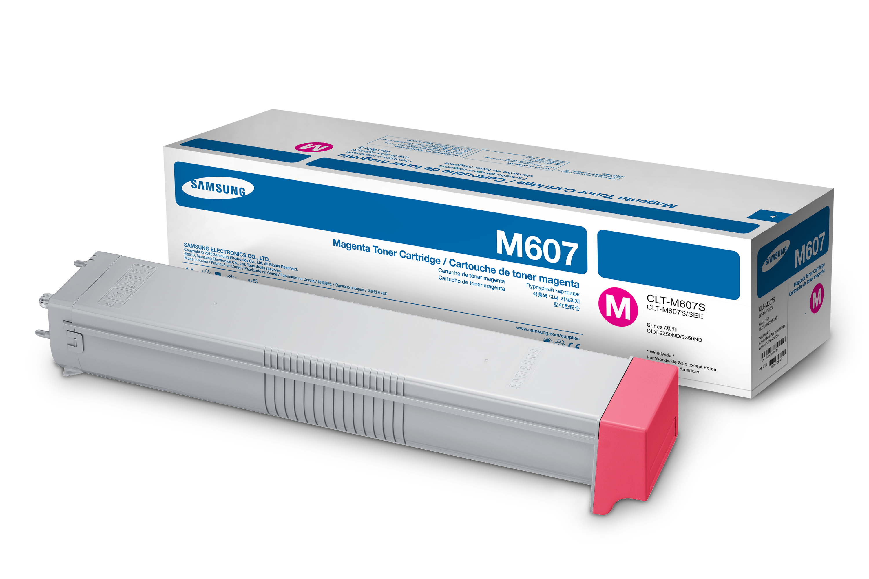 

Картридж Samsung CLT-M607S SS622A дляCLX-9250ND/9350ND, пурпурный 15 000 стр, CLT-M607S
