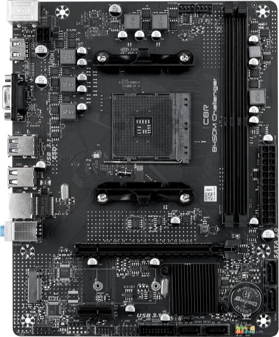 

Материнская плата mATX CBR B450 AM4, 2*DDR4, mATX, VGA+HDMI, 1*PCIEx16,1*PCIEx1,1*M.2(NVME & SATA), 4*SATA3, 2*USB2.0 + 2*USB3.0, LAN 1Gb, B450