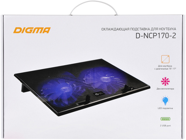 фото Подставка для ноутбука  Digma D-NCP170-2 в Красноярске
