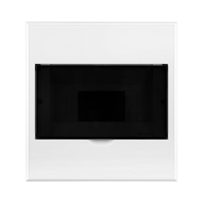 

Бокс KRANZ KR-11-0308 пластиковый ЩРН-П-8 IP41 белый, KR-11-0308
