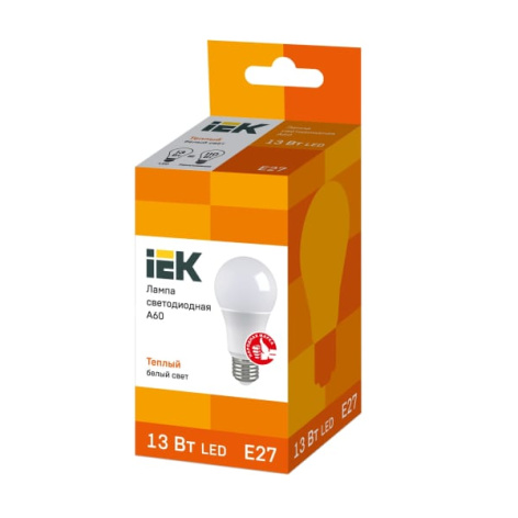 фото Лампа светодиодная IEK LLE-A60-13-230-30-E27 в Перми