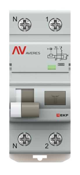 фото Автомат дифференциальный EKF rcbo10-1pn-13B-30-a-av в Красноярске