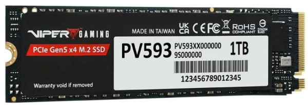 фото Накопитель SSD M.2 2280 Patriot Memory Viper VP593 в Екатеринбурге 1024 ГБ