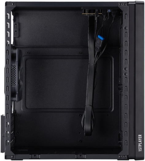 фото Корпус mATX 1STPLAYER WD1 Black в Волгограде