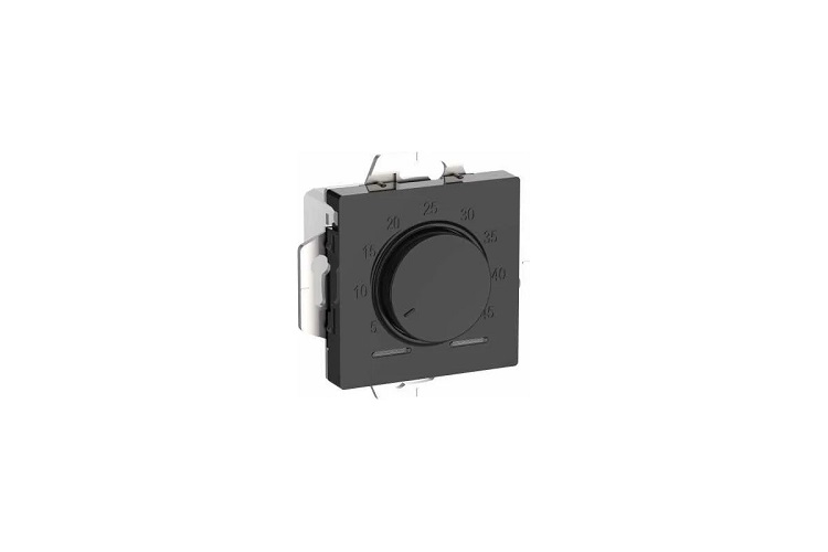 

Термостат Schneider Electric ATN001035 AtlasDesign 10А электрон. для теплого пола с выносным датчиком +5град.C +45град.C в сборе (карбон), ATN001035