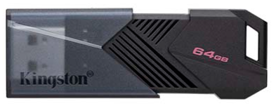 

Накопитель USB 3.2 64GB Kingston DataTraveler Exodia Onyx DTXON/64GB Gen 1, матовый чёрный корпус, DataTraveler Exodia Onyx