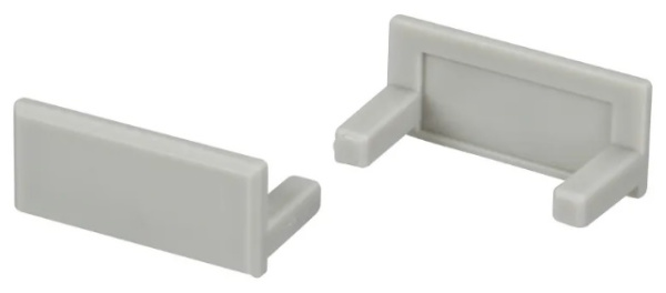 Изображение товара Заглушка Arlight 013989 для профиля HR-2000 серый пластиковая