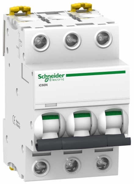 

Автоматический выключатель Schneider Electric A9F78363 Acti 9 iC60N 3P 63A (B), A9F78363