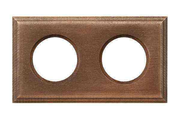 Изображение товара Рамка Bironi BF4-620-18 для электрощитов с 2 постами, вертикальная и горизонтальная установка