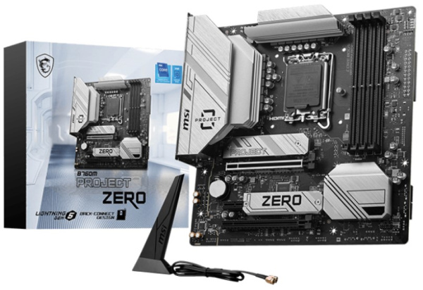 фото Материнская плата mATX MSI B760M PROJECT ZERO в Самаре
