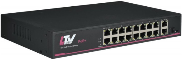 фото Коммутатор неуправляемый LTV LTV-2S16F3H-P в Омске