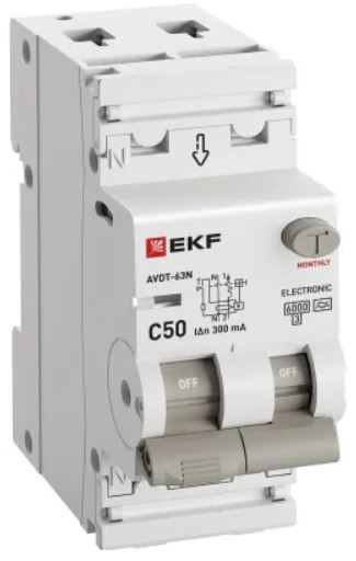 фото Автомат дифференциальный EKF D63N26EA50C300 в Казани