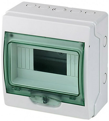 

Щит распределительный Schneider Electric 13442 Kaedra навесной 6 модулей IP65 с клеммами, 13442