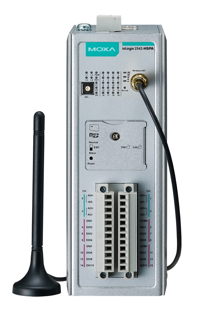 

Модуль MOXA ioLogik 2512-HSPA Smart Remote I/O with 8 DIs, 8 DIOs, ioLogik 2512-HSPA