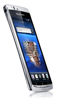 фото Мобильный телефон  Sony Ericsson LT15i Xperia Arc Misty Silver