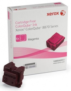 

Чернила твердые Xerox 108R00959 для ColorQube 8870 6x2880 стр пурпурные, 108R00959