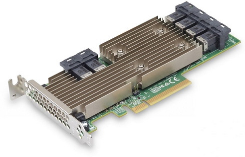 

Контроллер SAS LSI 9305-24i SGL 05-25699-00 (PCI-E 3.0 x8, 24port int 12Gb/s, SAS/SATA HBA), 9305-24i SGL
