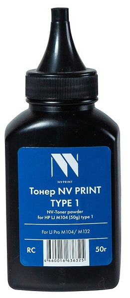 

Тонер NVP NV-HP LJ M104 (50 г)type1 для HP LaserJet Pro M104/M132, NV-HP LJ M104 (50 г)type1