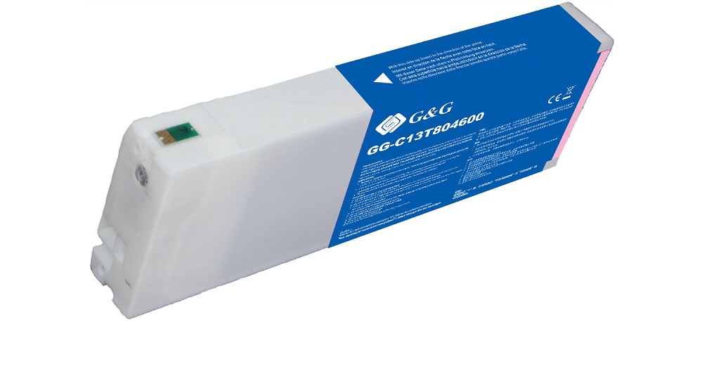

Картридж G&G GG-C13T804600 струйный св. пурпурный T8046 для Epson SC-P6000/7000/8000/9000 (700 мл), GG-C13T804600