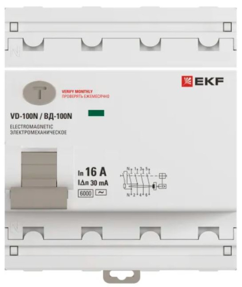 фото УЗО  EKF E1046M1630 в Челябинске