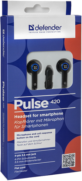 фото Гарнитура проводная Defender Pulse 420 в Омске