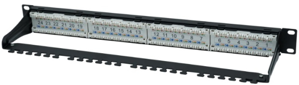 фото Патч-панель  SNR SNR-UD-1U24-6А-H в Омске