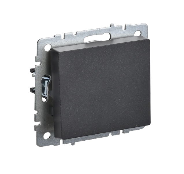 

Выключатель IEK BR-V10-0-10-K02 1-кл. СП BRITE ВС10-1-0-БрЧ 10А черный, BR-V10-0-10-K02