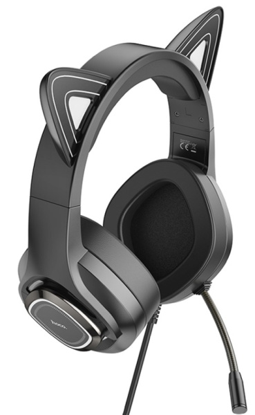 фото Наушники с микрофоном Hoco W107 Cute cat в Санкт-Петербургe