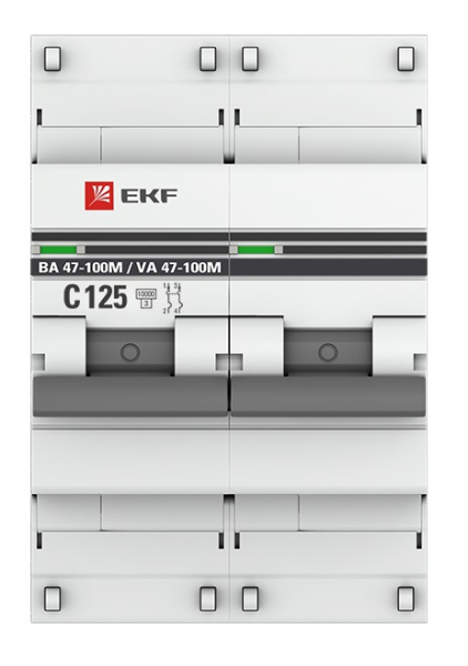 фото Автоматический выключатель  EKF mcb47100m-2-125C-pro в Красноярске