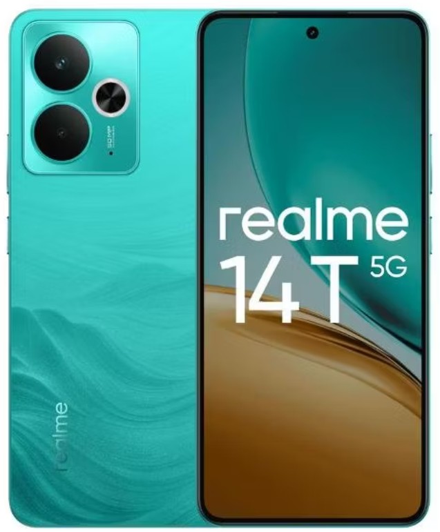 

Смартфон Realme 14T 5G 8/256GB RMX5078 (8+256) GREEN зеленый, 14T 5G 8/256GB
