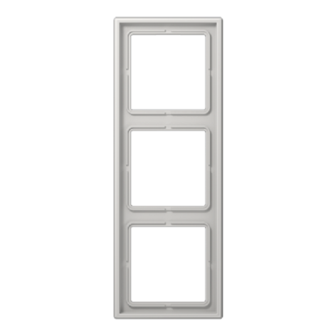 Изображение товара Рамка для электроустановок Jung LS983LG на 3 поста серии LS 990