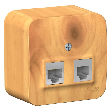 Изображение товара Розетка Systeme Electric BLNIA045115 серии AtlasDesign с защитой IP20 и добавлением ионов серебра