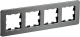 фото Рамка четверная  IEK BR-M42-M-01-K48 в Санкт-Петербургe