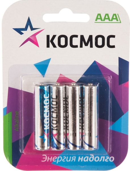 Изображение товара Батарейка Космос KOCLR034BL_CLASSIC ААА щелочная 4 шт
