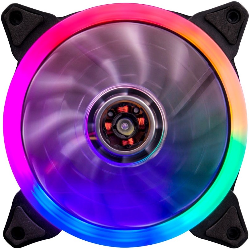 

Вентилятор для корпуса 1STPLAYER R1 120x120x25мм, 1000rpm, 20dBA, RGB led, 3-pin, R1