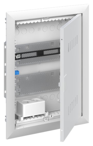 

Шкаф ABB 2CPX031390R9999 мультимедийный с дверью с вентиляционными отверстиями и DIN-рейкой UK620MV (2 ряда), 2CPX031390R9999