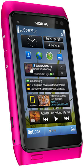 фото   Nokia N8 Pink