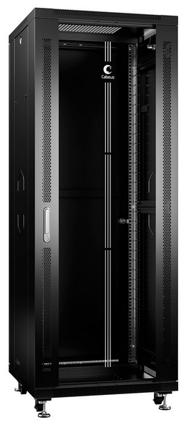 фото Шкаф напольный 19", 32U Cabeus SH-05C-32U60/60-BK в Самаре