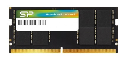 

Модуль памяти SODIMM DDR4 16GB Silicon Power SP016GBSVU560F02 Xpower Turbine PC4-44800 5600MHz CL46 1.1V kit single rank Ret, SP016GBSVU560F02