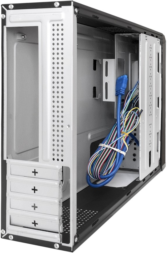 

Корпус mATX Exegate MI-207U EX288783RUS черный, БП M450, USB, USB3.0, аудио, MI-207U