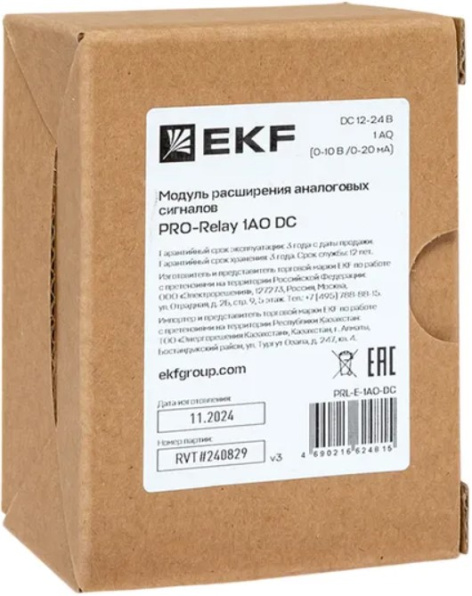 фото Модуль расширения  EKF PRL-E-4DI4DO-R-AC в Уфе