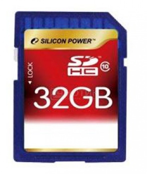 

Карта памяти 32GB Silicon Power SP032GBSDH010V10 Secure Digital Card SDHC Class10, SP032GBSDH010V10
