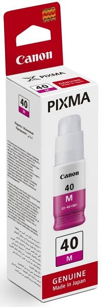 

Картридж Canon GI-40 M 3401C001 пурпурный (70мл) для Canon Pixma G5040/G6040, GI-40 M