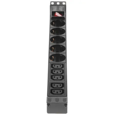 фото Блок розеток  Exegate ServerPro PDU-19H008 Al-5C135S-C14-SW в Уфе