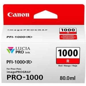

Картридж Canon PFI-1000R 0554C001 для PRO1000, красный (80 ml), PFI-1000R